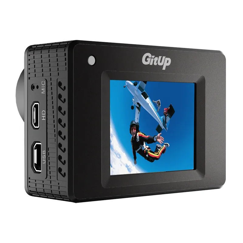 Спортивная водонепроницаемая Экшн камера GitUp Git1 Novatek 1 5 дюйма ЖК экран Wi Fi 1080P 60