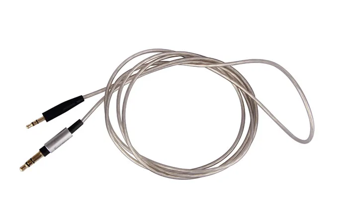 Silver Plated Audio Cable For JBL Synchros Chrome Edition EVEREST 300 310 700 710 On ear Elite Duet BT NC Over ear Headphones