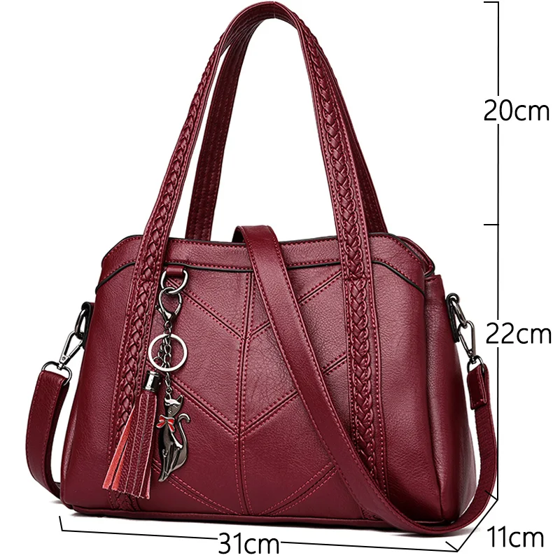  Fashion women bag over shoulder bags for women Tassel luxury handbags women bags designer sac main  - 32955152391