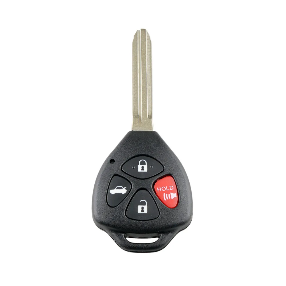 BHKEY 4 кнопки дистанционного ключа для Toyota GQ4-29T 314 МГц для Toyota Corolla 2010 2011 2012 2013 транспондер 4D67 или G чип опционально