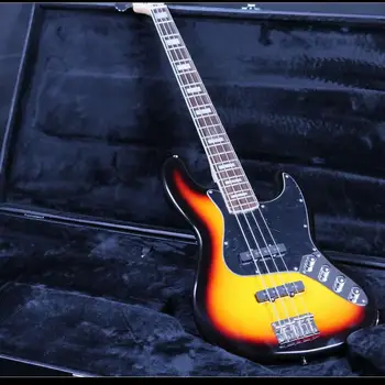 

Jazz Bass 4 String Electric Bass Guitar Z-ZV1 3TS Varnish Active Wiring, Battery Case basswood Body Rosewood Fingerboard