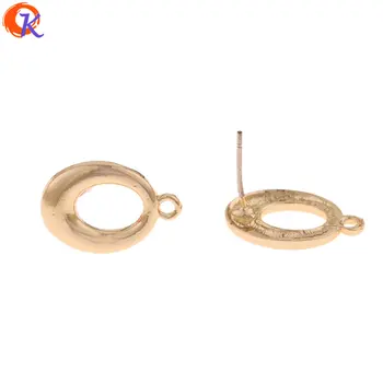 

Cordial Design 100Pcs 12*18MM Jewelry Accessories/Earrings Stud/Oval Shape/Soft Pin/DIY Making/Hand Made/Earring Findings