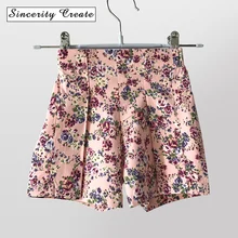 Шорты детские маленьких девочек хлопковые шорты разноцветные маленький цветочный печать шорты для девочек KT-4