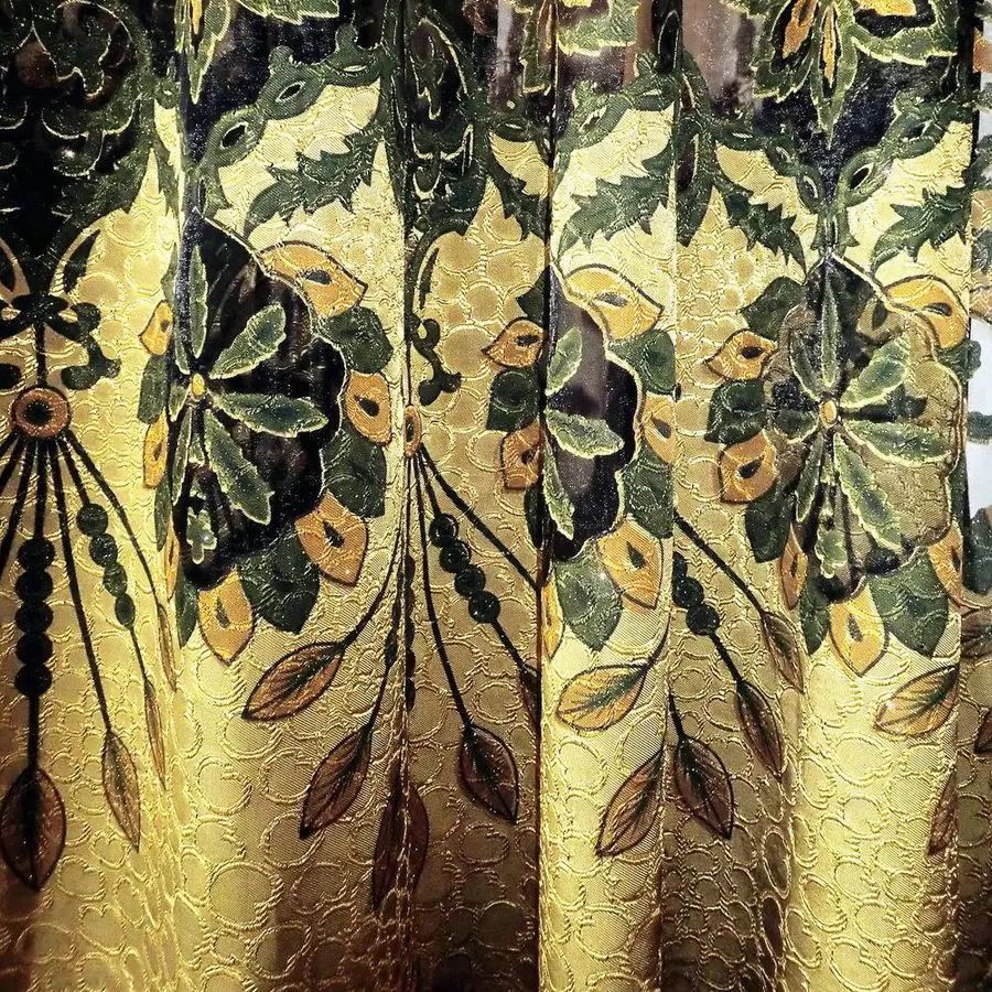 Занавеска из вуали кружевная зеленая органзы|curtain voile|organza curtainsfinished curtains |