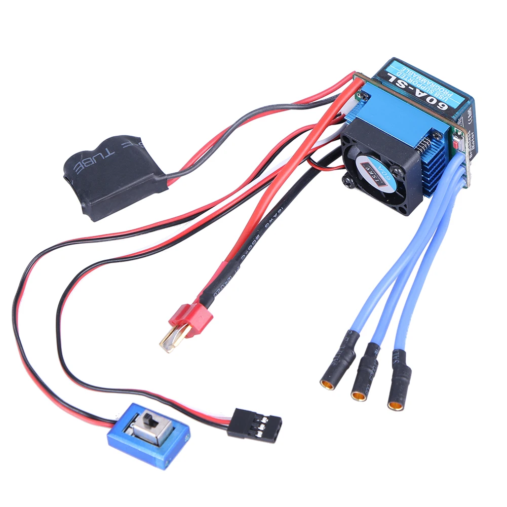 

60A Car Auto Use Supply Brushless Electric for (ESC) 1:10 Racing Truck RC Car Accessory