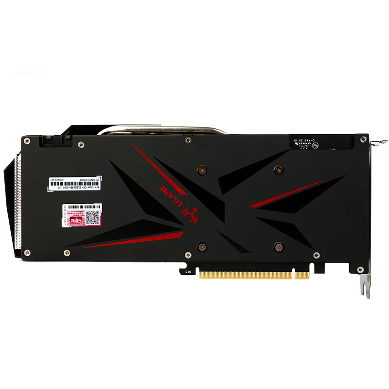 Красочные GPU iGame Ymir GTX1060 U6GD5 Топ GDDR5 три вентилятора один ключ над часами 1506-1809 МГц 192 бит DirctX 11 3* DP 1* HDMI DVI-D