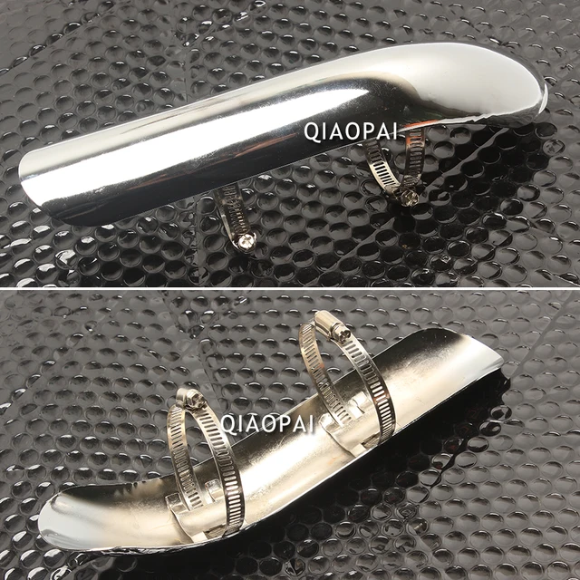 Motorcycle Exhaust Heat shield Cover Middle tube Connect pipe Protector Heat Shield Anti