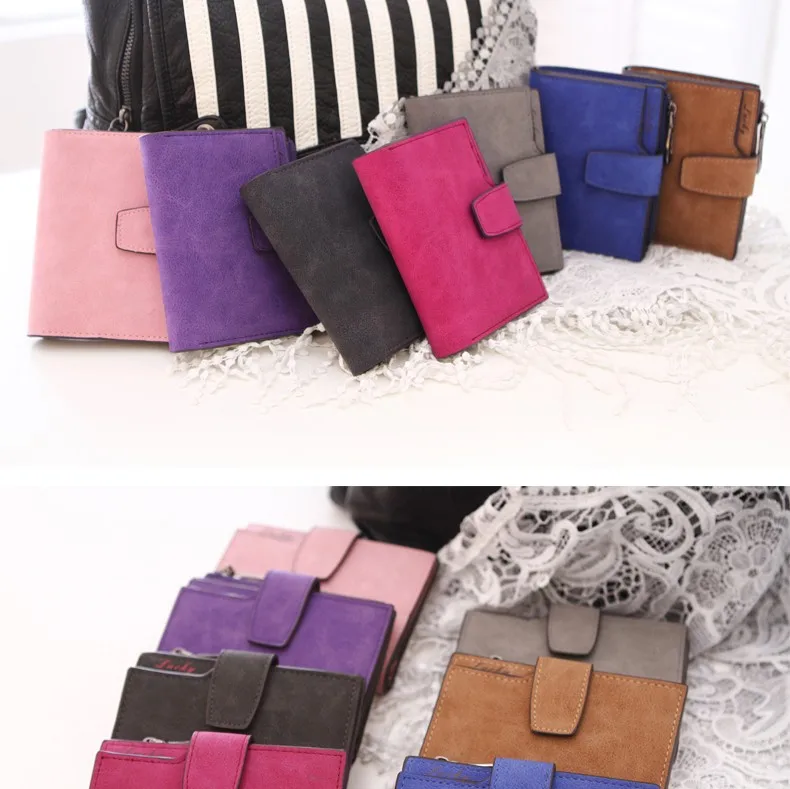 Модный бренд удобный короткий кошелек женский роскошный кожаный маленький держатель для кредитных карт бумажники кошелек сумка для женщин девушек