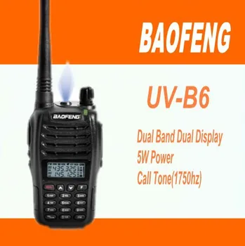 

DHL/EMS Free shipping baofeng newest launch dual band dual display dual standby walkie talkie two way radio baofeng UV-B6