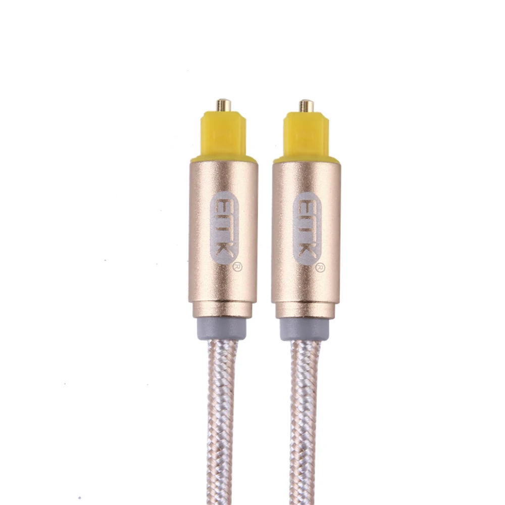 

1m/1.5m/2m/3m Optical Fiber Audio Cable Braided OD4.0mm Digital Toslink Cable For Blu-ray CD DVD Player Xbox GDeals