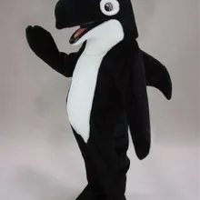 Талисман на Хэллоуин, черный орка, Кит, талисман, костюм для взрослых, мультяшный персонаж, нарядное платье, вечерние карнавальные костюмы SW827