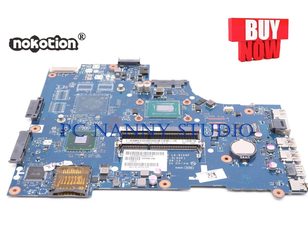 

PCNANNY 0760R1 760R1 LA-9104P for Dell Inspiron 15 3521 laptop motherboard I5-3337U DDR3 tested