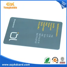 Yongkaida 1000 шт. смарт-карточка fudan ATMEL24c02 ПВХ муфта печатной карты