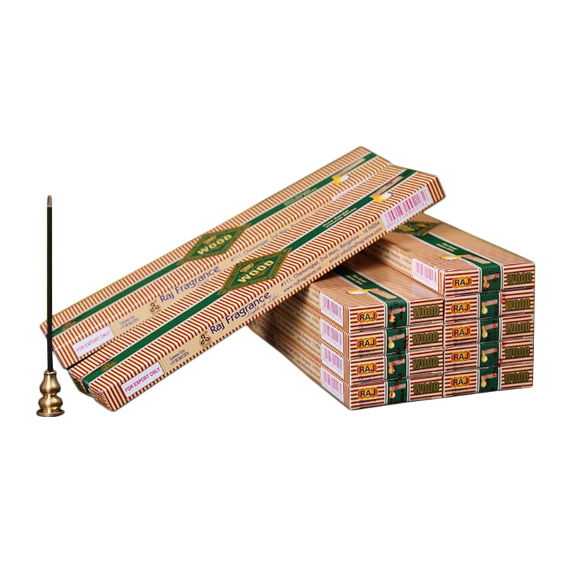 

Sandal Handmade Aromatherapy Natural Incense Stick 120pcs/lot Golden Wood India Stick Incense Laoshan Sandalwood Incenses