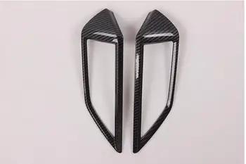 

For Subaru Forester 2019 Interior Accessories Car Air Conditioning Vent Outlet Cover Trim Sticker ABS Matte silver/ Carbon Fiber