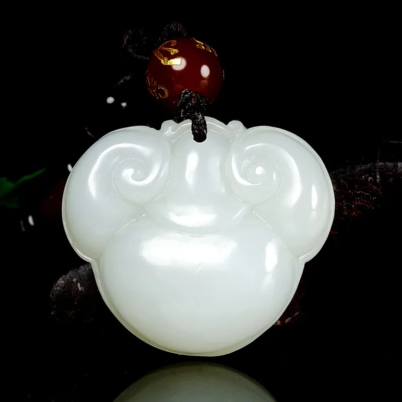 

2019 Limited Reiki Chakra Natural Pendant Buda Wholesale Kaiguang Xinjiang Genuine Hotan Long Life Rich Safe Baby Hanging Parts