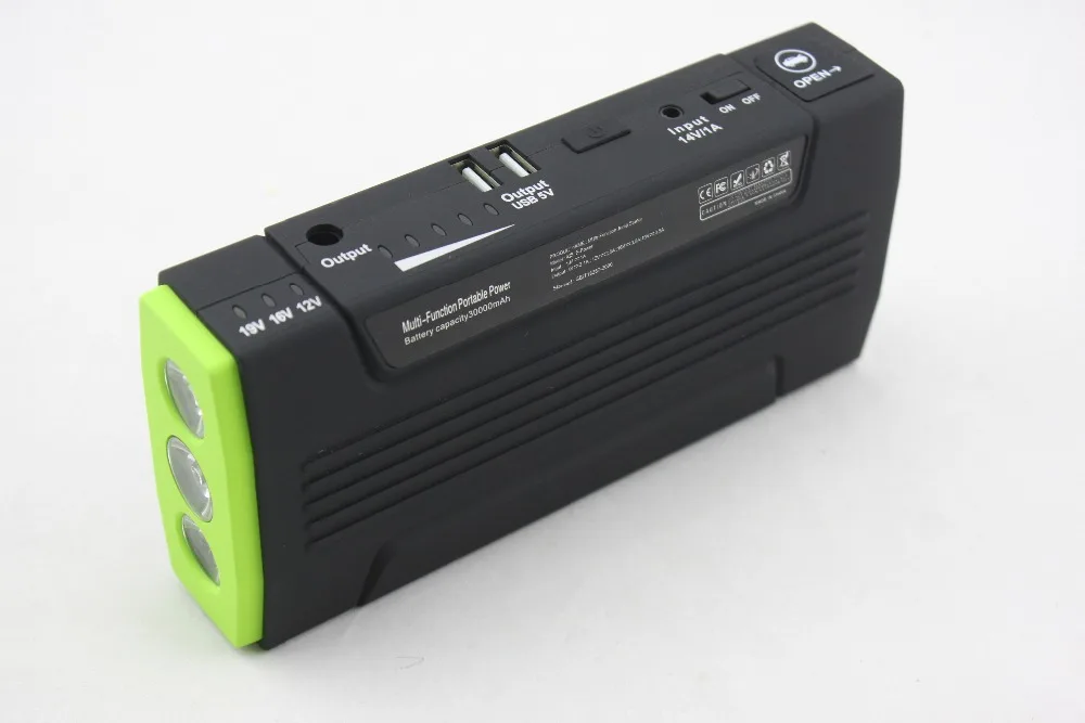  Portable Multifunction 600A AUTO Emergency Start Battery Charger Engine Booster Power Bank Car Jump
