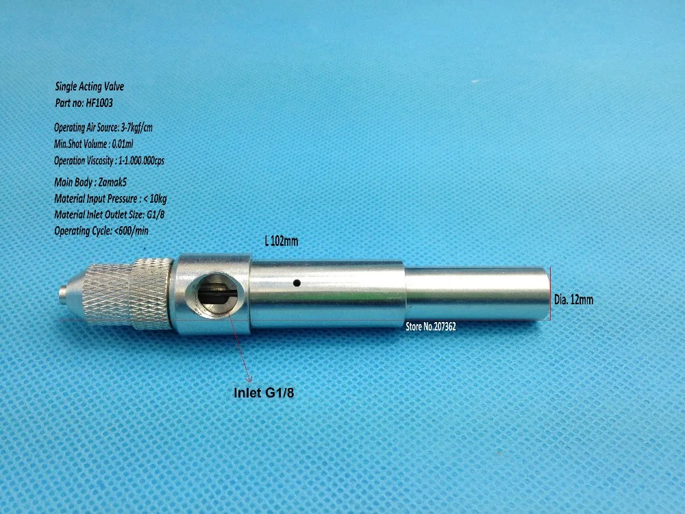 1Pc single acting micro precision SMT solder paste,adhesive,silicone