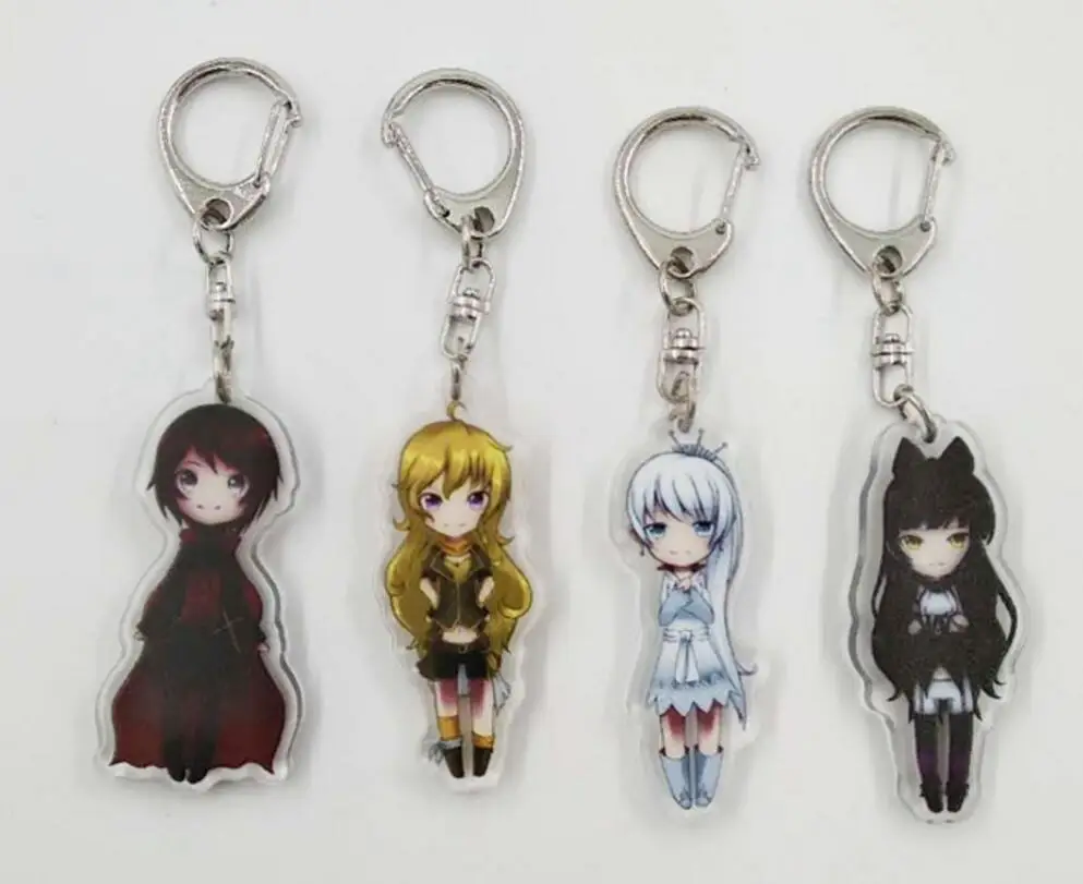 

RWBY Japanese Anime keychain Acrylic strap/charms/Key ring
