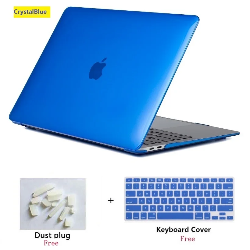 Прозрачный пластиковый жесткий чехол + для клавиатуры только старого MacBook Pro 15