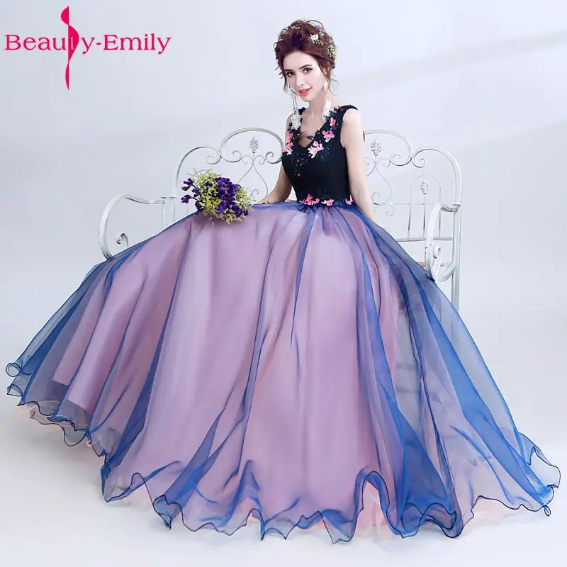 Beauty Emily Nave Blue New Desgin A-line Sexy Eveing Dresses 2017 Deep V-neck Lace Sexy Prom Party Dresses Beauty Emily Nave Blue New Desgin A-line Sexy Eveing Dresses 2017 Deep V-neck Lace Sexy Prom Party Dresses