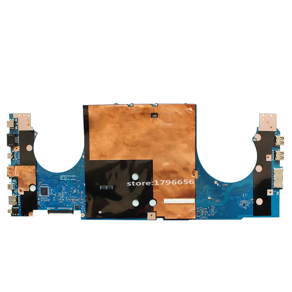  laptop Motherboard For ASUS GL702VMK GL702VM GL702VSK GL702VS Mainboard I7-7700HQ i5-7300HQ (V3G) e