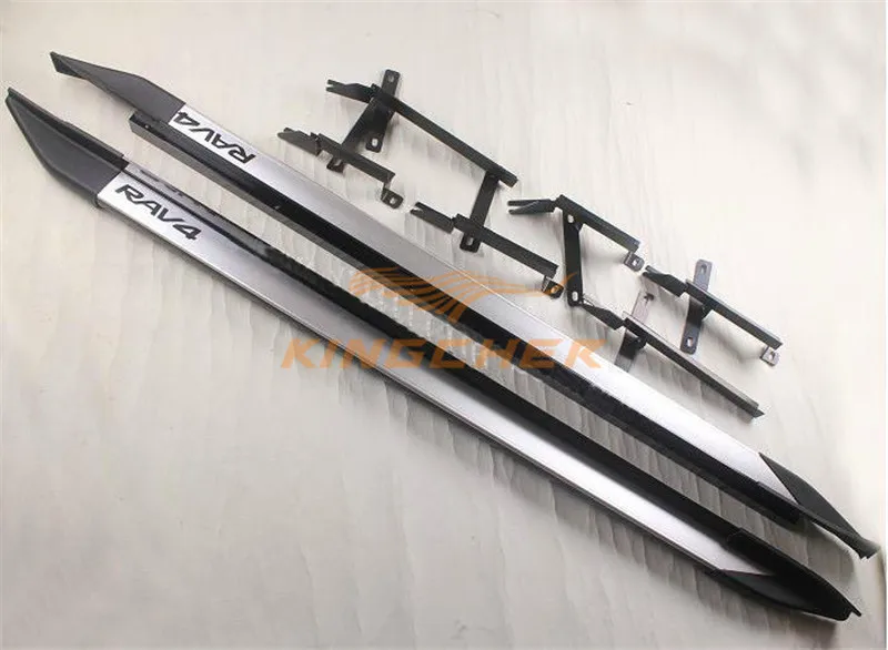 

OEM aluminium running board side step Nerf bar for Toyota RAV4 2009 2010 2011 2012