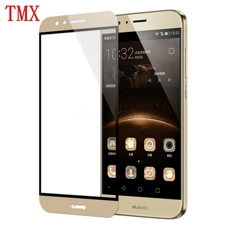 HD полное покрытие 9 H 0 3 мм закаленное Стекло для huawei G8/GX8/G7 плюс D199 Maimang 4 5 6 Экран