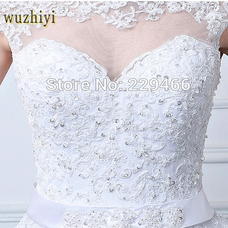 Wuzhiyi vestido de noiva свадебное платье бальное платье с кружевной аппликацией vestido de casamento robe mariage trouwjurken платье невесты