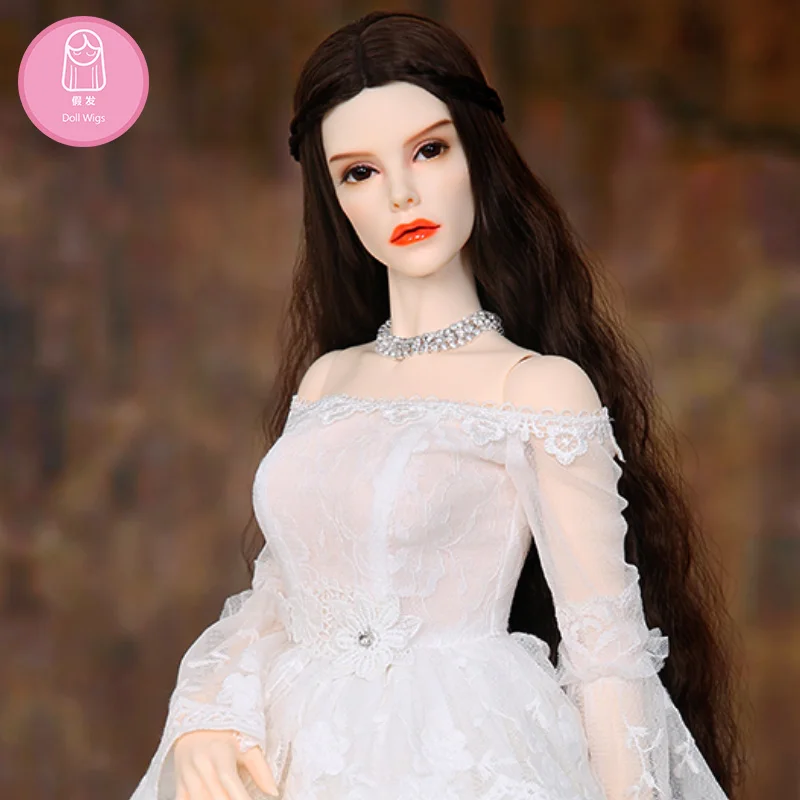 Парик для куклы BJD L15 #8 бесплатная доставка размер 9 10 дюймов 1/3 дюйма Eid Rania Bibiane