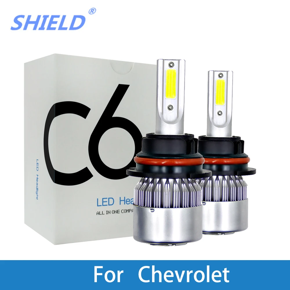 

2Pcs LED Car Headlamp 12V LED 6000K White LED H4 H7 H11 9005 Auto Light Bulb For Chevrolet Cruze Orlando Captiva Epica Lacetti