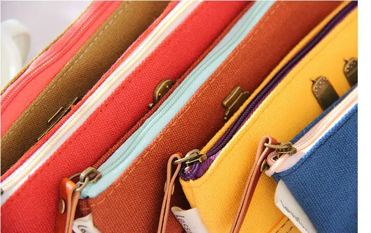 Корея канцелярские старинные пенал канцелярские сумки Сумка для хранения Кошелек офисные и школьные принадлежности