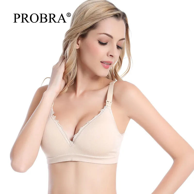 

Cotton Maternity Nursing Bras Pregnant Breastfeeding Pregnancy Feeding Bra Women Underwear Breast Soutien Brand Gorge Allaitemen