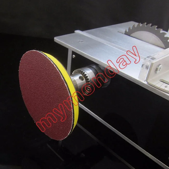 Алюминиевая миниатюрная Настольная пила высокая точность постоянного тока 24 В