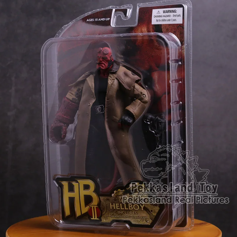 Фильм HB Hellboy серии включает в себя Samaritan пистолет ПВХ фигурка Коллекционная модель игрушки