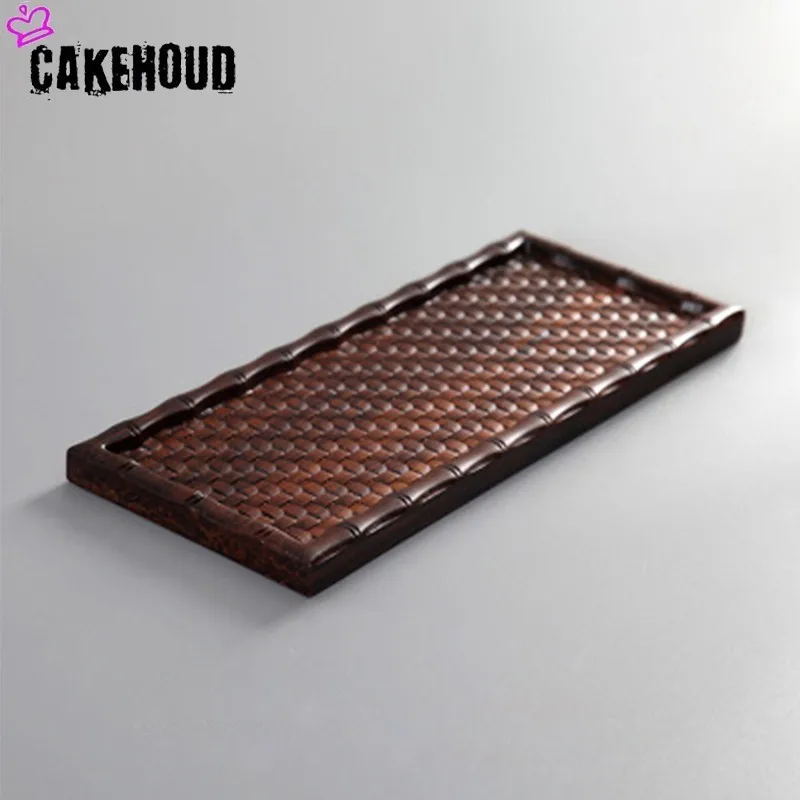 CAKEHOUD прямоугольный бамбуковый кунг-фу чайный набор поддон для хранения продуктов обслуживание стол традиционные аксессуары для чайной церемонии