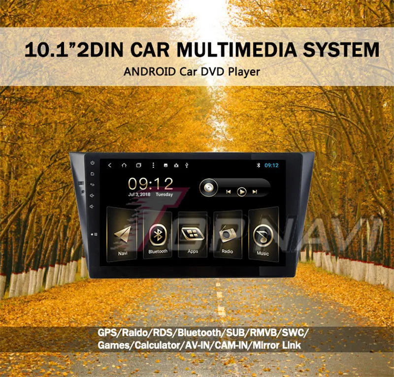 car android player For VW Bora 2016