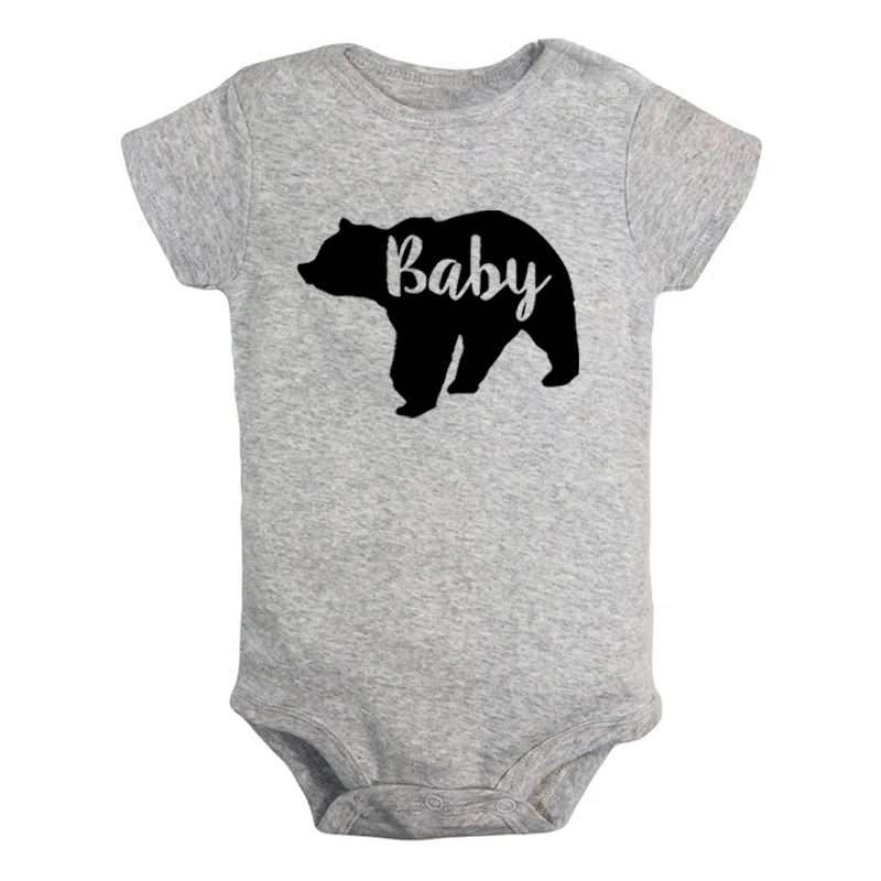 Baby Bear Mama Papa Bear Sister Brother Bear Design Neonato Maschi Ragazze Abiti Tuta Stampa Tuta Infantile Set Di Vestiti