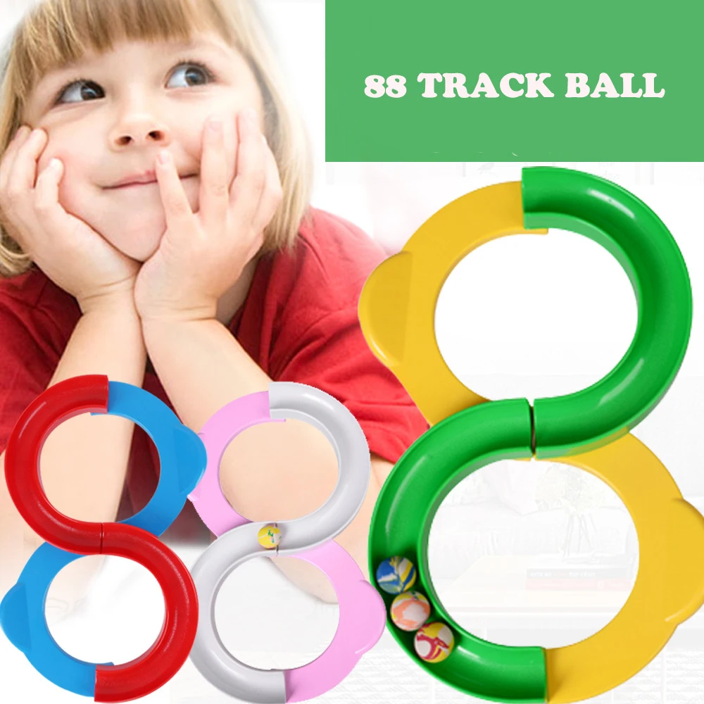 

88 Track Ball Puzzle Attention Training Hand-eye Coordination Autism Sensor Equipment Teaching Aid Board Candy Color Toys Gifts
