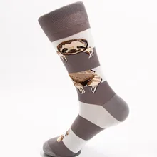 Личность животных Folivora лень Street Стиль носки для мужчин и женщин унисекс смешной счастливый зимние осенние носки женск