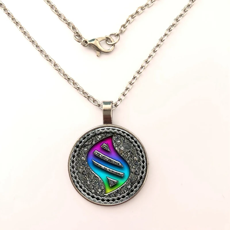 

Fashion Necklace Pokemon Mega Pendant Necklace Glass Cabochon Necklace