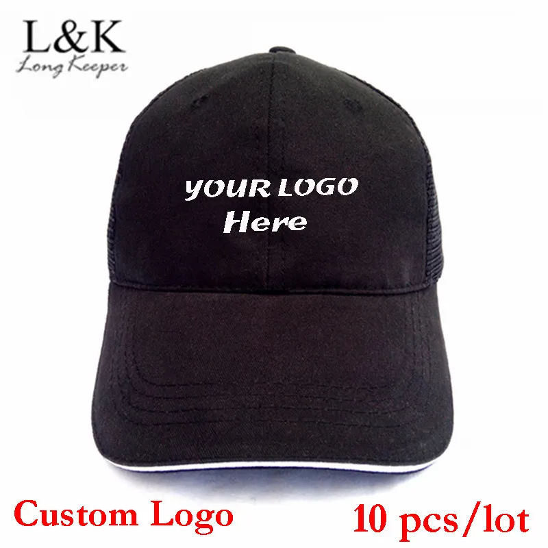 Long Keeper Wholesale Baseball Hats Men Customized Net Caps Custom LOGO Printing Adult Hats Gift