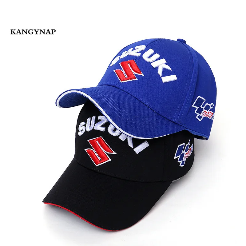 [KAGYNAP] MOTO GP мотоциклетная бейсбольная кепка 3 D вышивка SUZUKI Snapback Кепка s F1 гоночная Кепка для спорта на открытом воздухе для мужчин и женщин Головные уборы