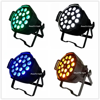 

2pcs 18x18 6in1 zoom led par indoor dj rgbwa uv par lyre wash led par light 18x18w zoom