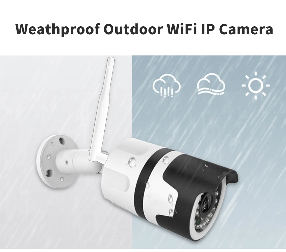 IP камера Tenvellon 1080P Wi Fi водонепроницаемая|Камеры видеонаблюдения| |