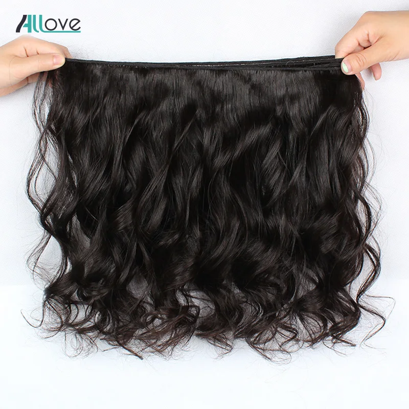 Allove Loose Wave Hair Bundles Indian Hair Bundles 100% Human Hair Extensions Natural Color 1/3/4 Pieces Non Remy Hair Weave Allove Loose Wave Hair Bundles Indian Hair Bundles 100% Human Hair Extensions Natural Color 1/3/4 Pieces Non Remy Hair Weave