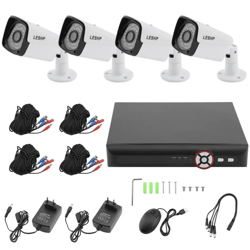 1080P AHD Surveillance Kit CCTV System Household 8 Channel Network font b Webcam b font Home