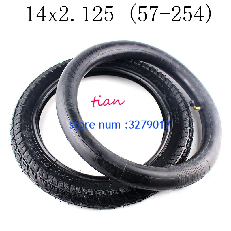 

Free shipping High quality Solid Rubber Electric tire Electrombile Solid Tyre 14x2.125 Inflation-free Tire gas motor bike