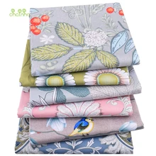 Chainho, набивная саржа хлопковая атласная ткань, Цветочная серия, для DIY шитья ребенка и ребенка лист, подушка, материал подушки