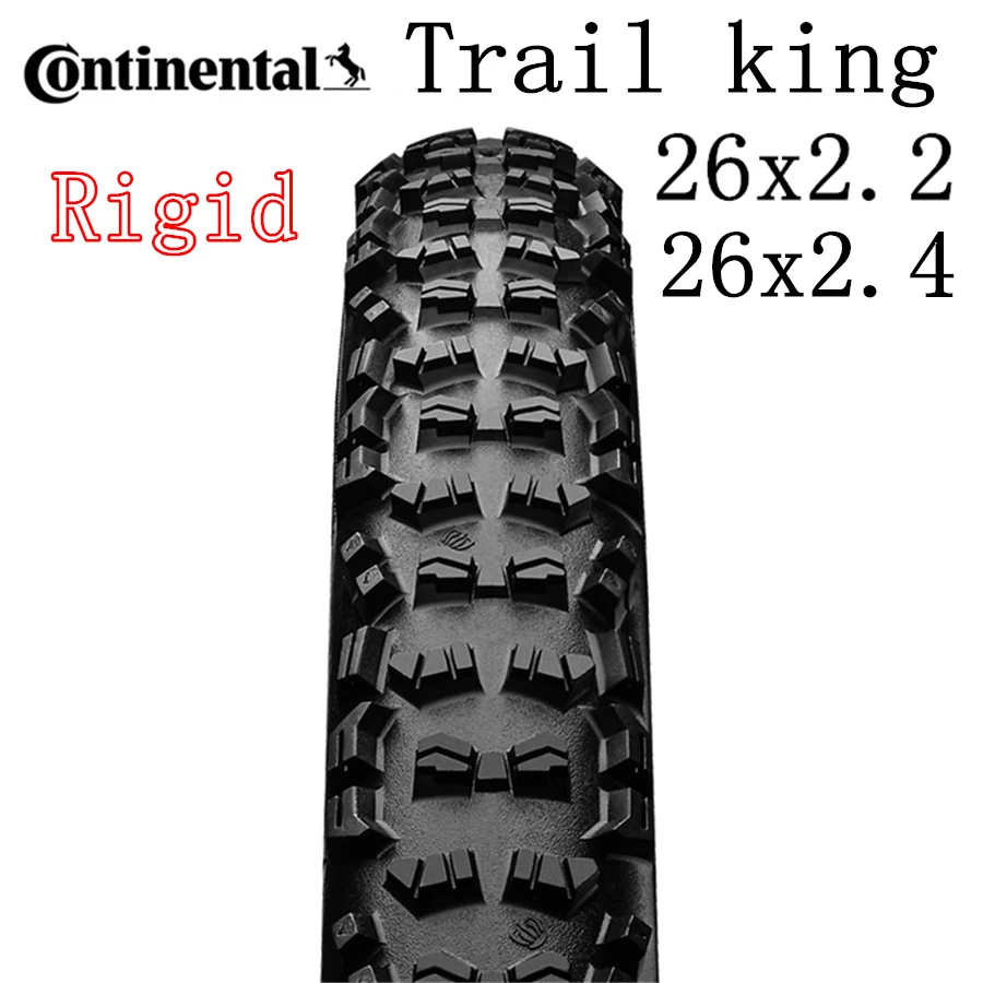 Neumático Continental TyreTrail king, neumático para bicicleta de montaña, MTB de 26x2,2 pulgadas, 26x2,4 neumático Tubular negro para bicicleta de montaña|tires mountain bike|bike tire mtbtire bike - AliExpress